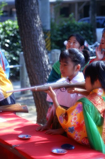 巫女の射的