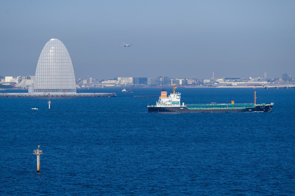 海ほたるから