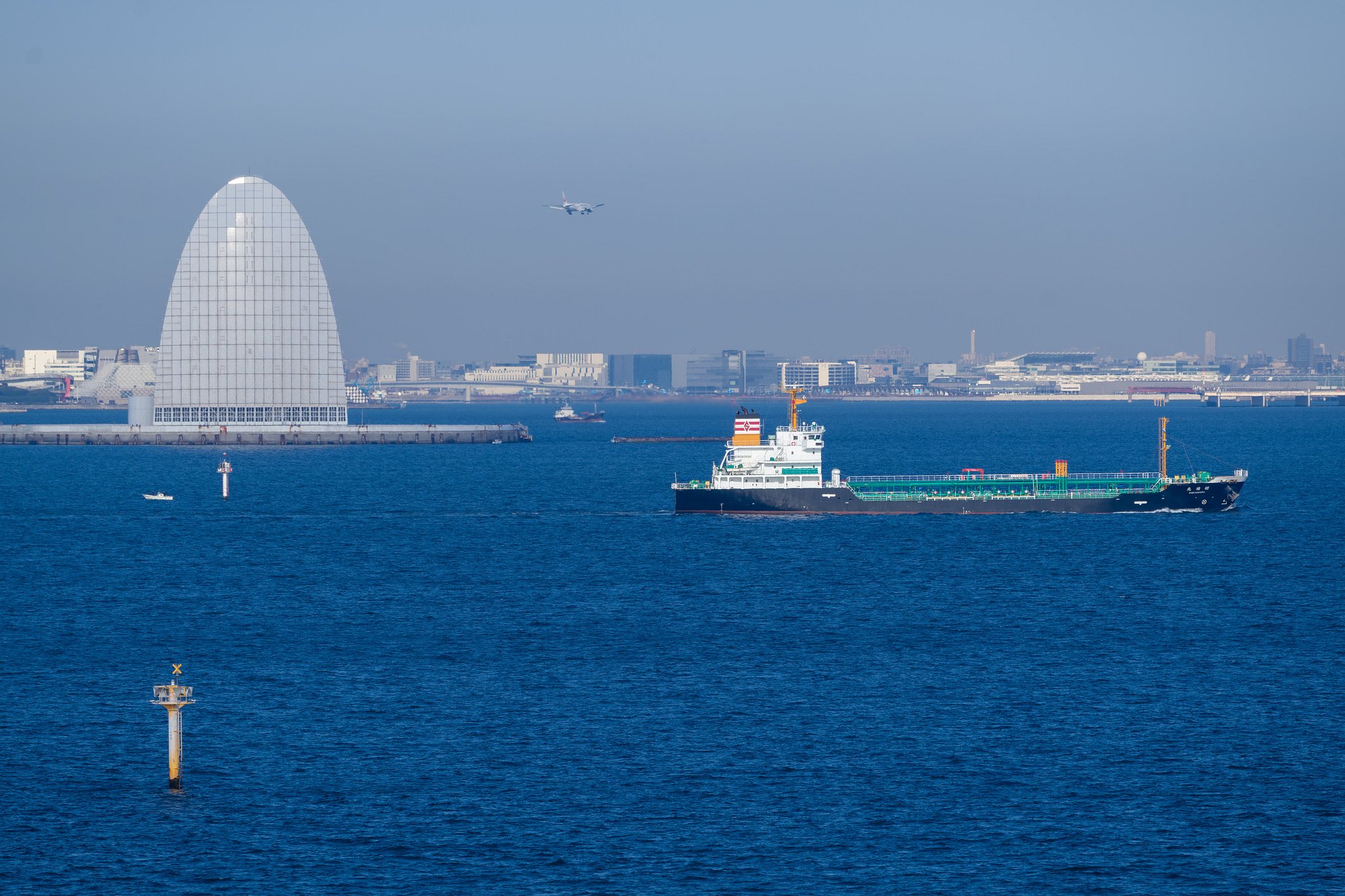 海ほたるから