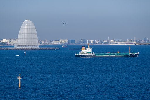 海ほたるから