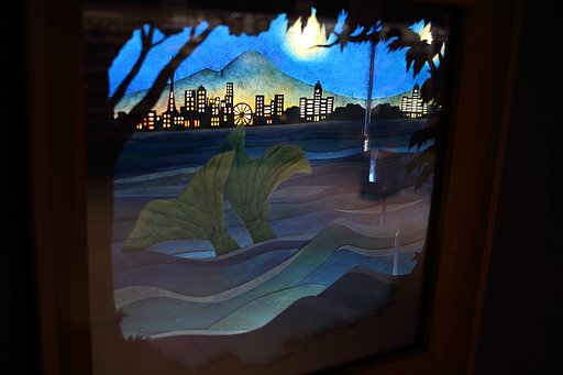 アニメセル画を写真で再現する・箱絵の世界