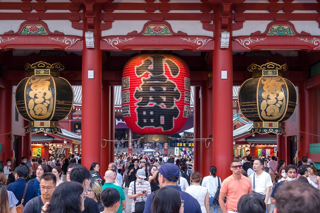 ３年ぶりの浅草寺