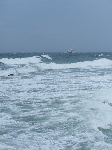 たぎる海