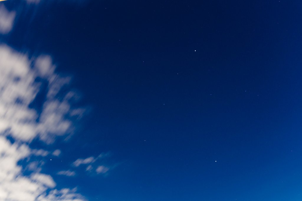 まだ夏の大三角