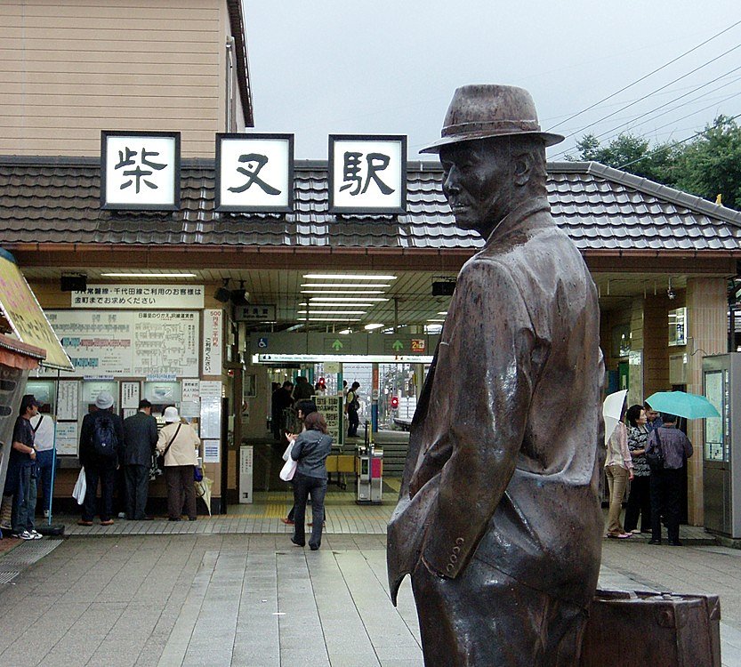 柴又も雨
