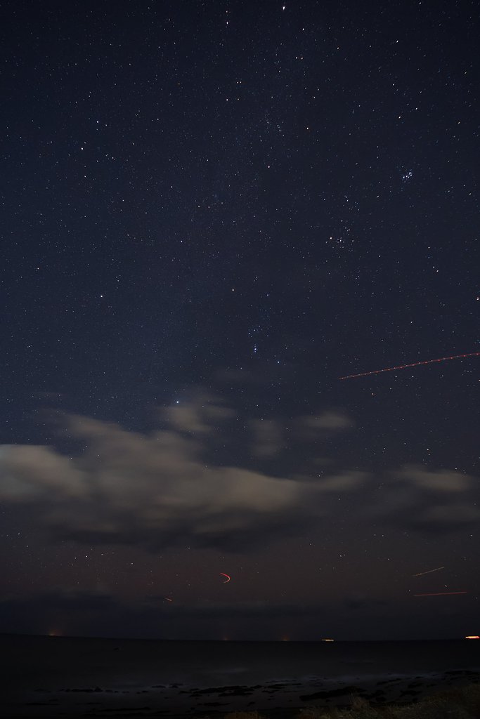 夜の海