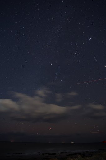 夜の海