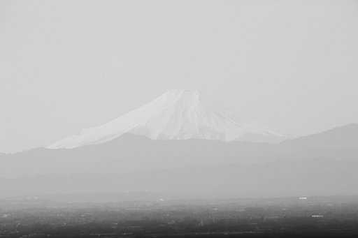 大平山から見た富士山
