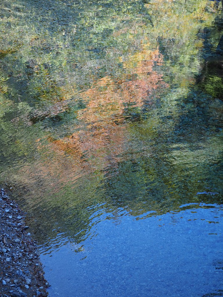 阿寺の水鏡