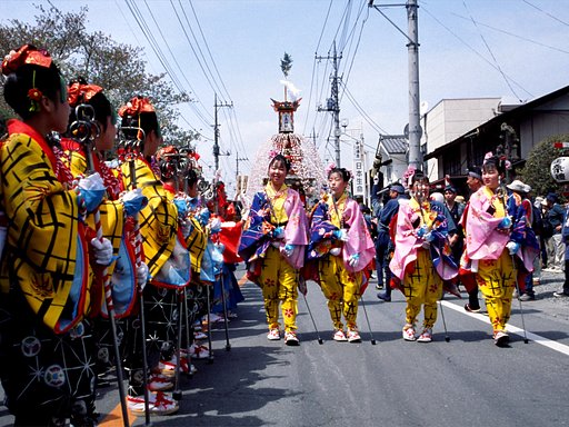小鹿野の春祭りにて 2