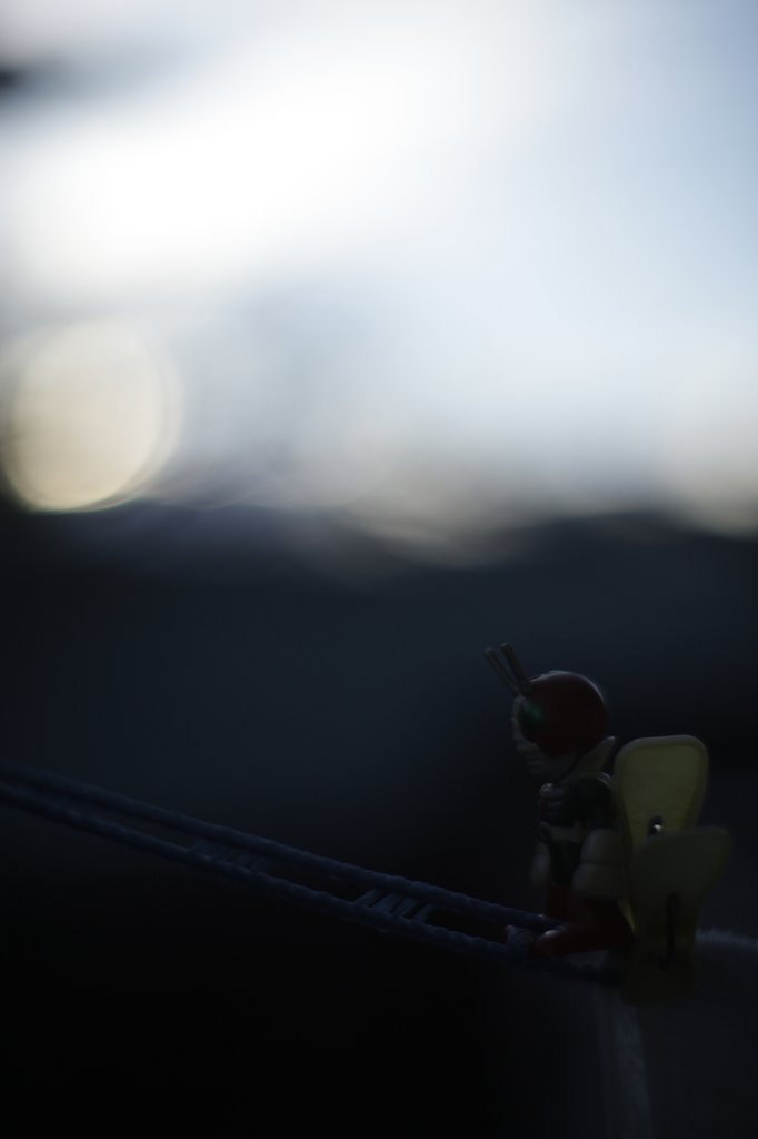 V３が夕刻を告げます。。