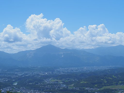 武甲山の夏姿