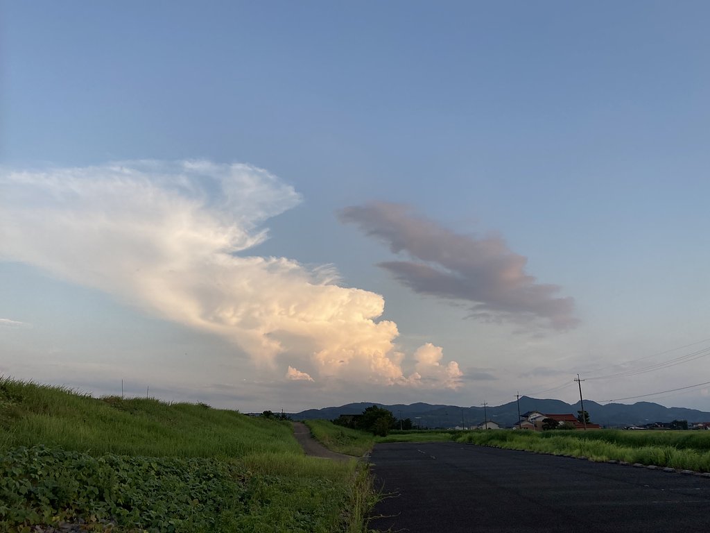 2種類の雲