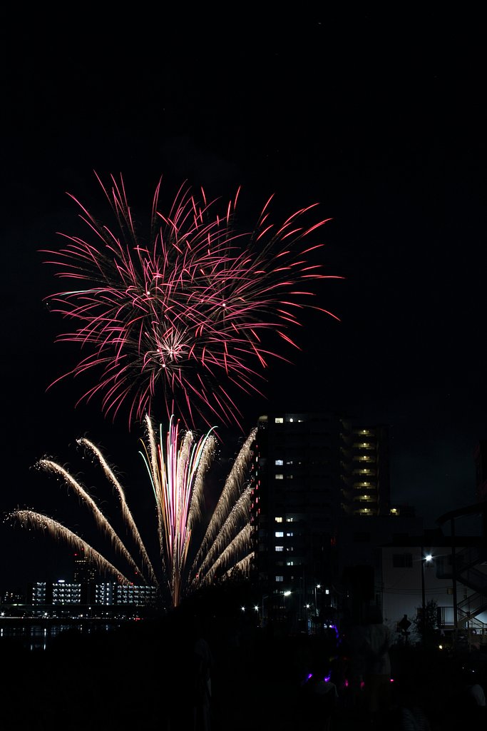1年に一度の花火
