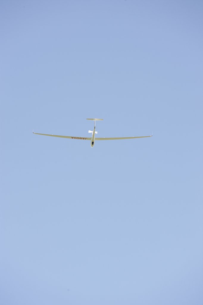 グライダーに空
