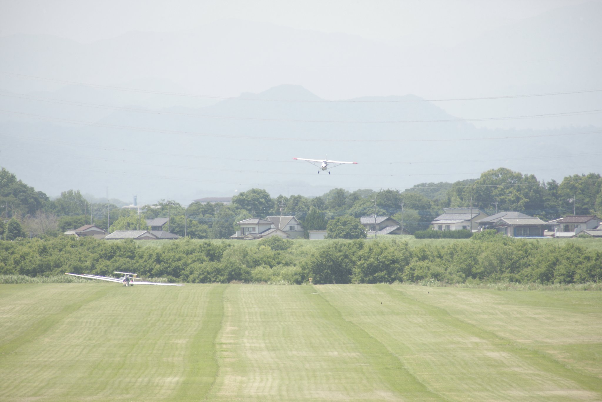 着陸態勢へ