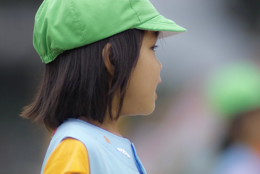 運動会での一コマ