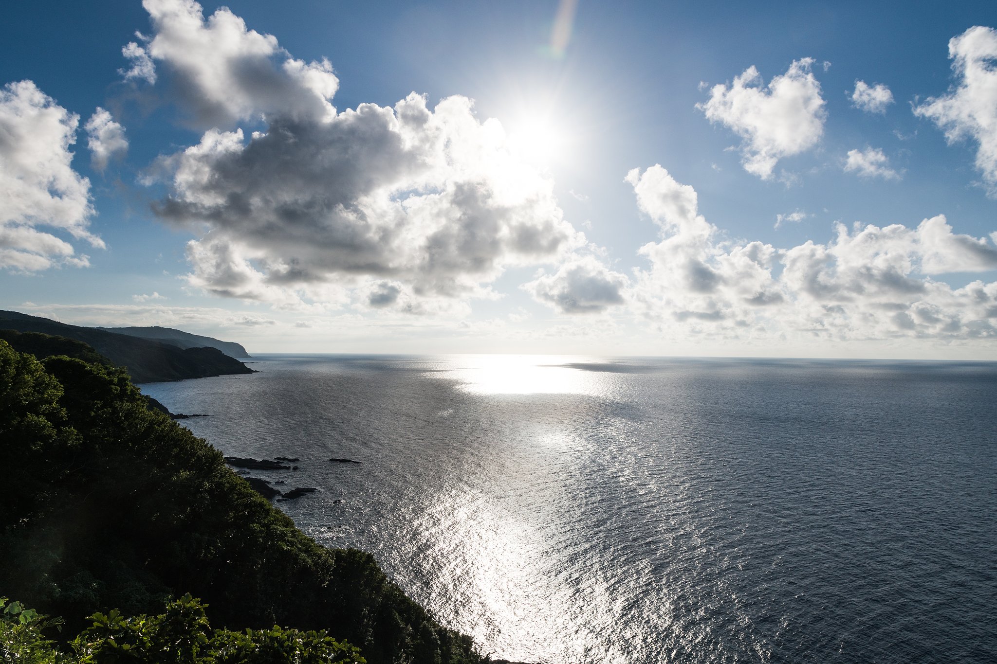 日本海_光る海