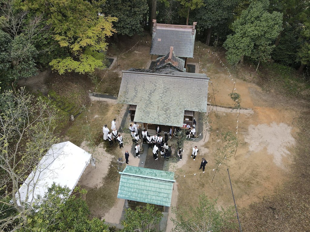 神社ー３
