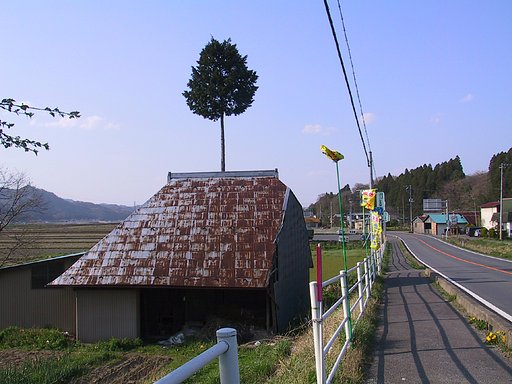 無残な建物