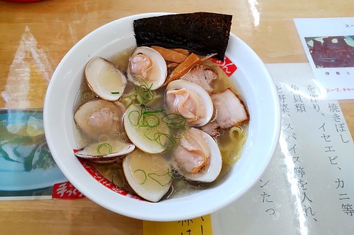 はまぐりラーメン