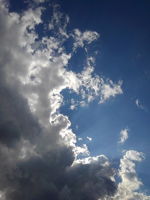 綺麗な秋の青空