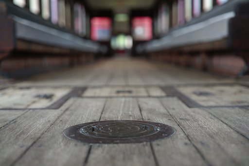 展示車両内