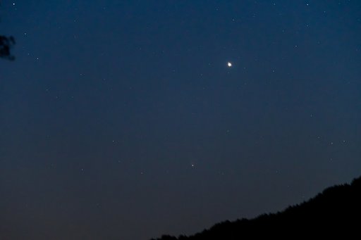 ポン・ブルックス彗星　木星を添えて