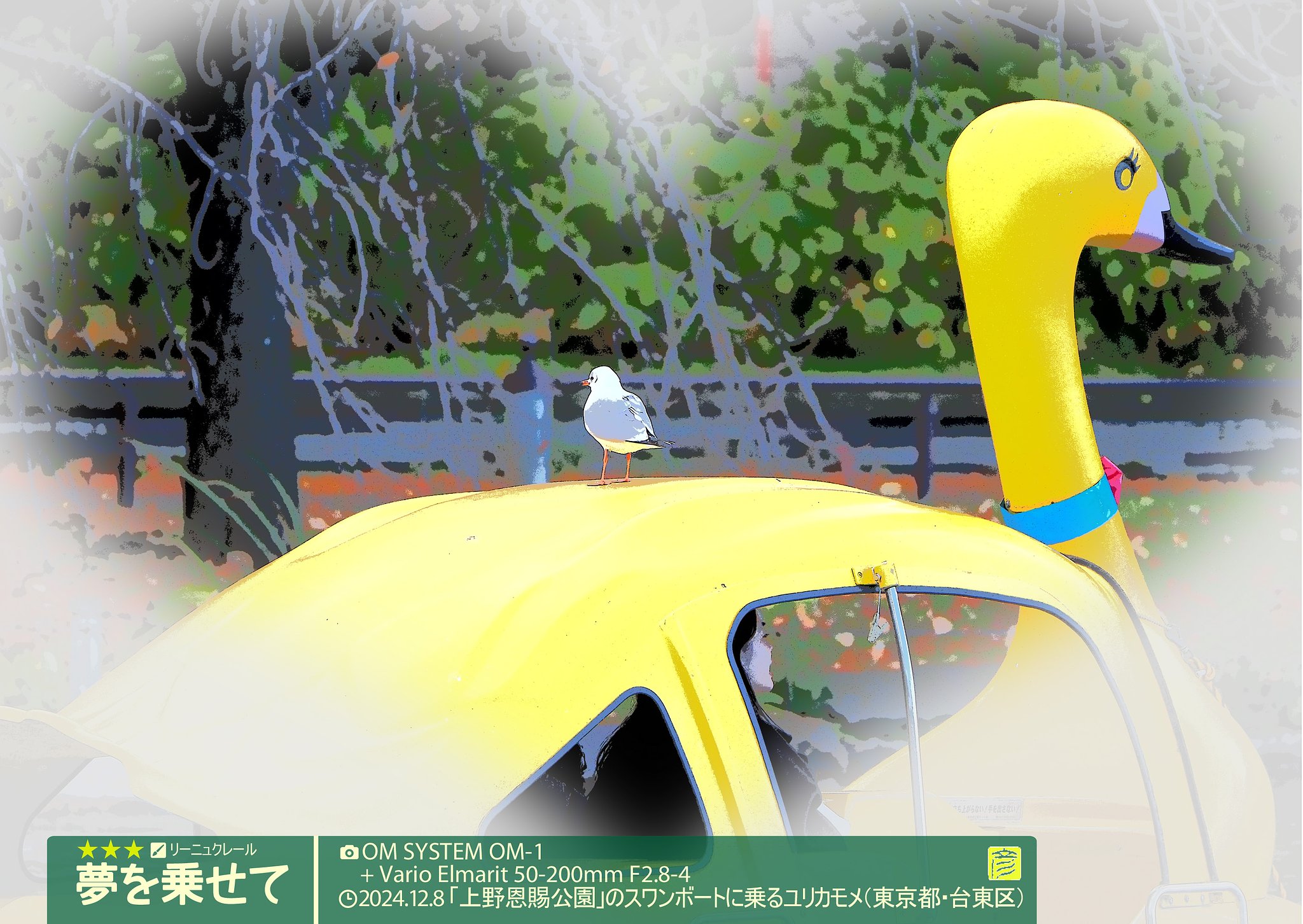 夢を乗せて