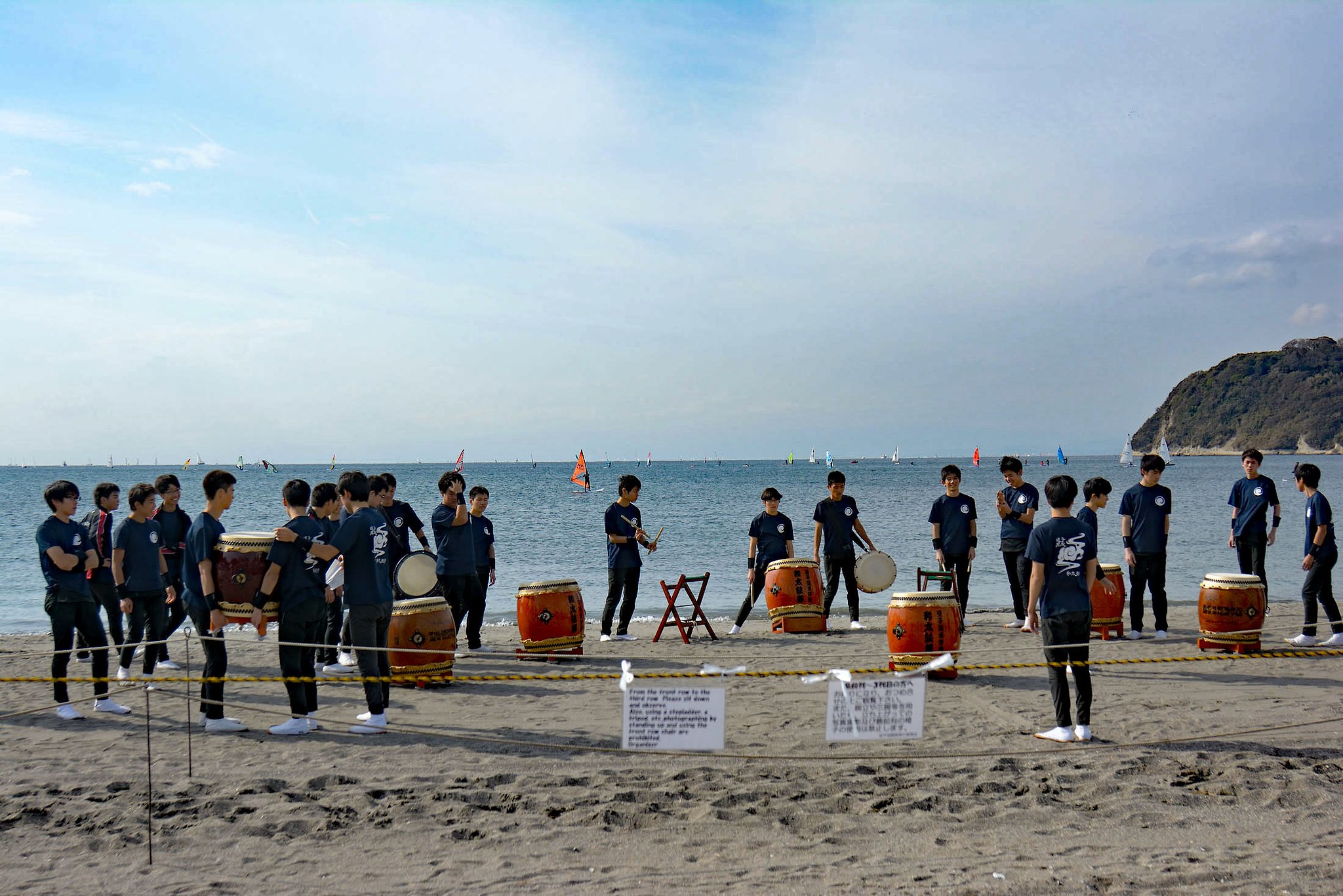 流鏑馬の開始前
