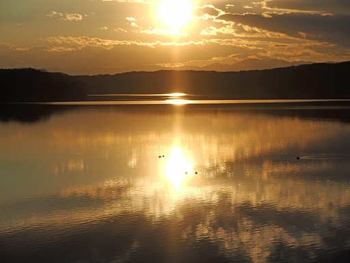 夕陽のしずく