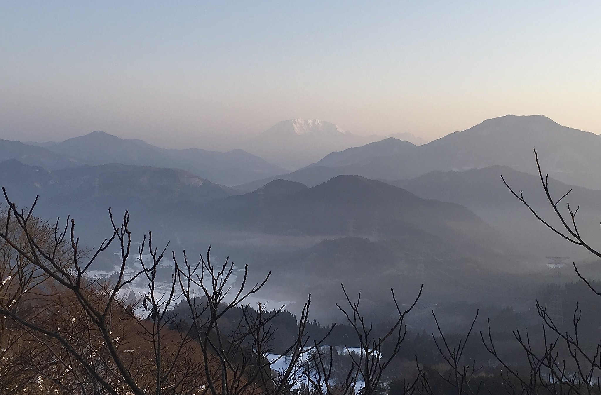 名峰 大山