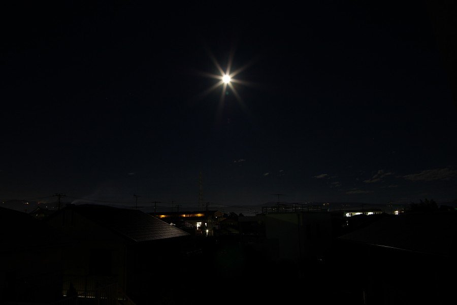 夜の太陽