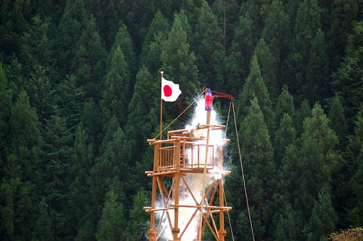 朝比奈大龍勢　点火！