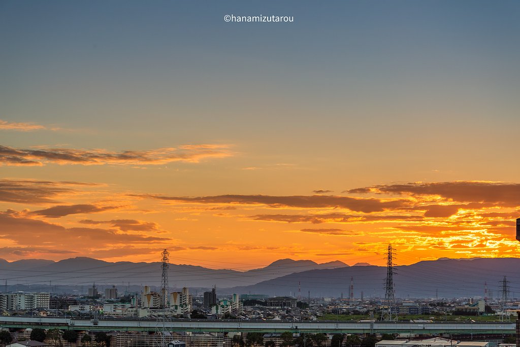 【情景】2021/09/20 夕焼け