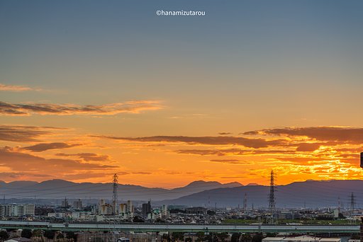 【情景】2021/09/20 夕焼け