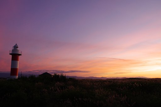 夕暮れ時