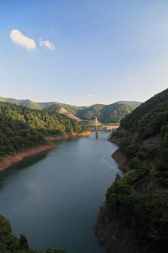 日中ダム湖