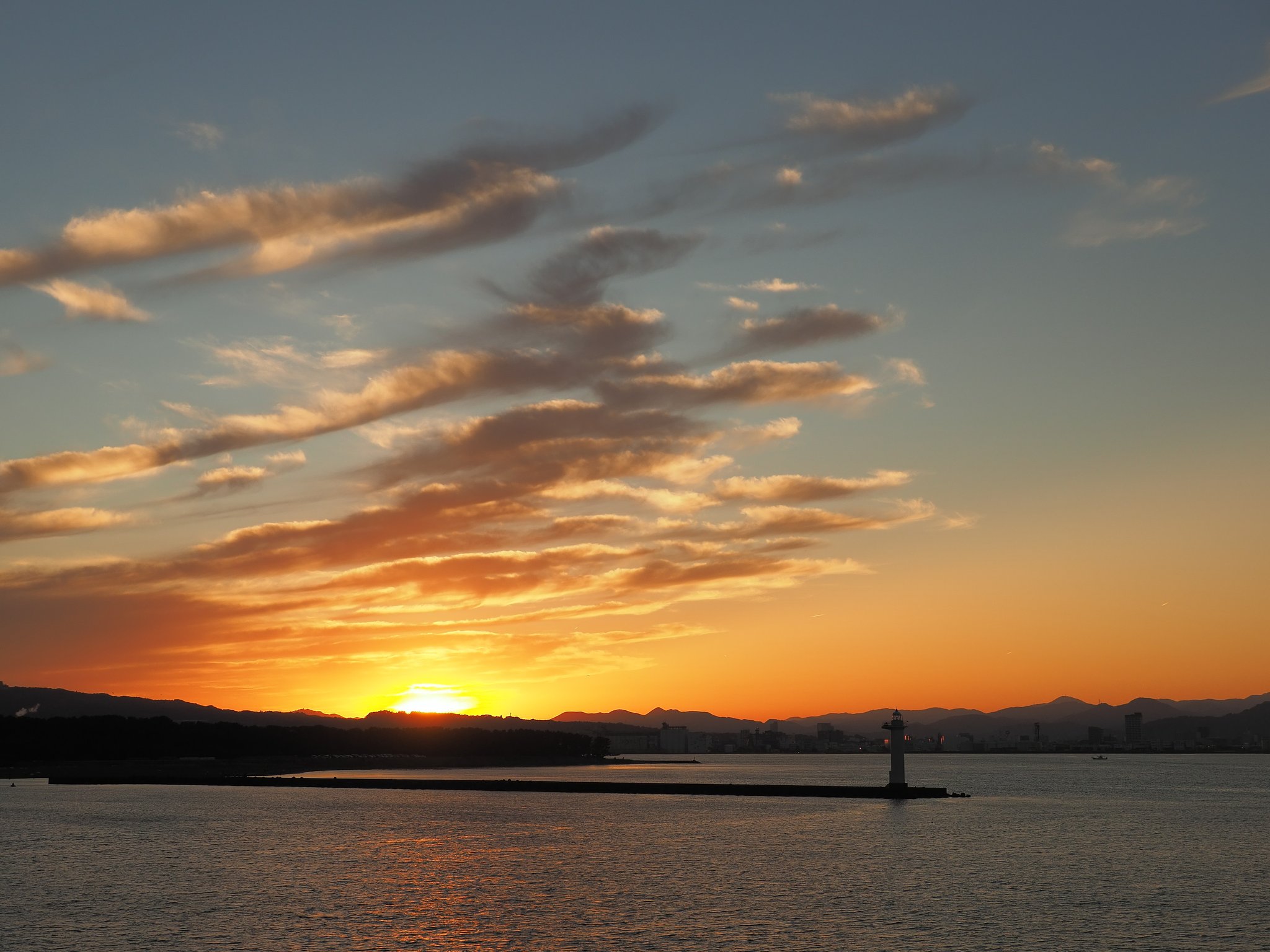 夕焼けショーの始まり