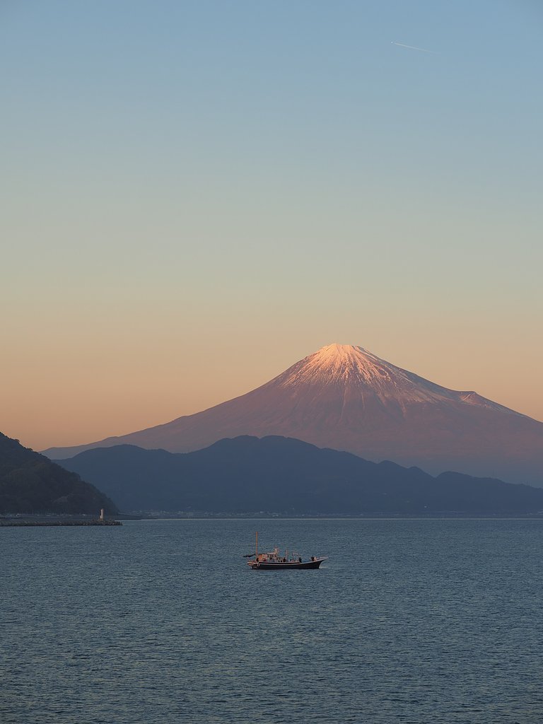 夕富士