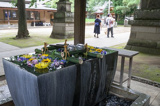 花手水
