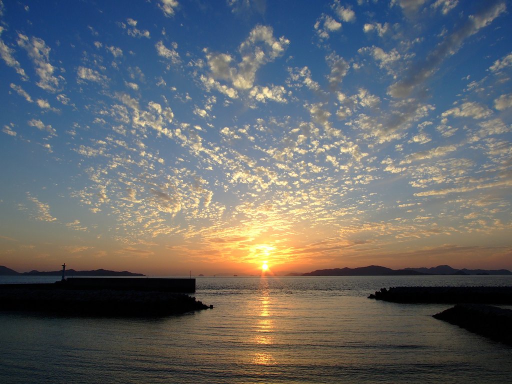 瀬戸の夕景