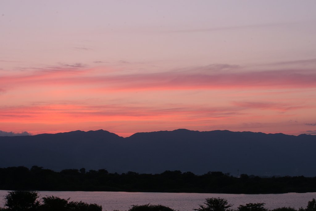 定点夕景