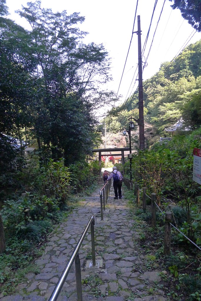 登山道でのあいさつ