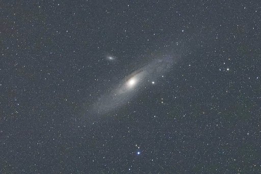 アンドロメダ銀河、見えた！