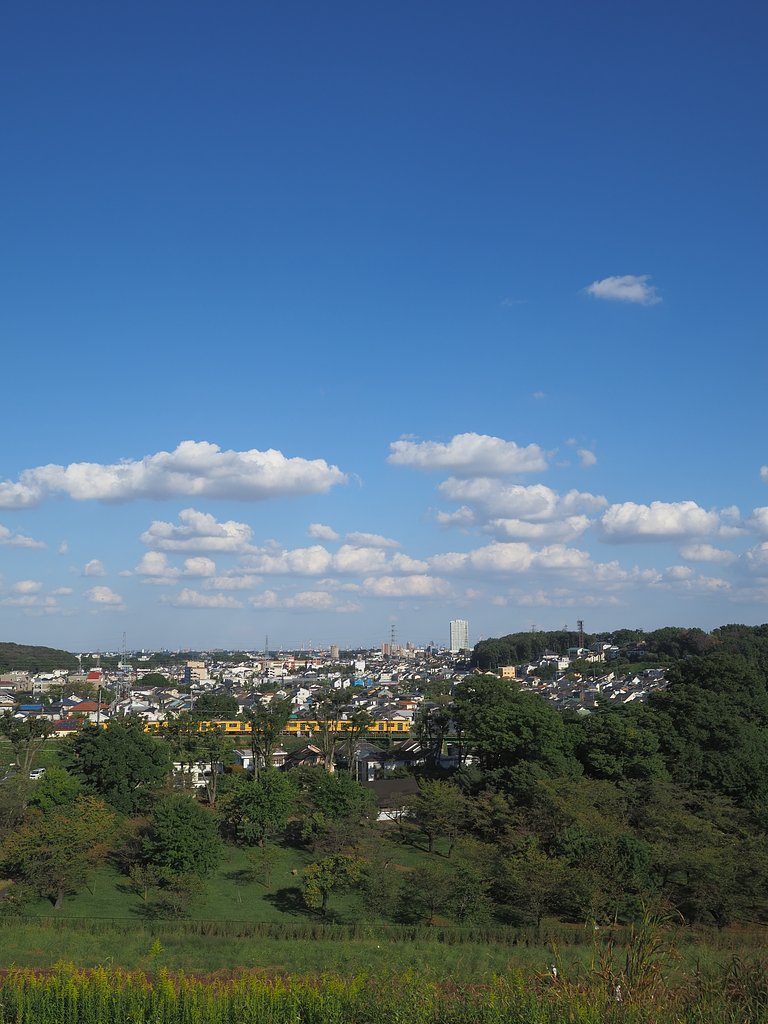秋空高く
