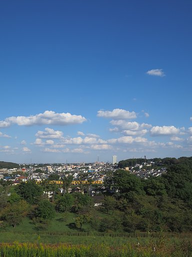 秋空高く