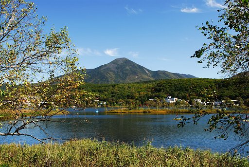 おだやかな秋の蓼科山