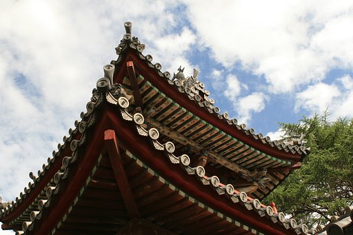 崇福寺にて