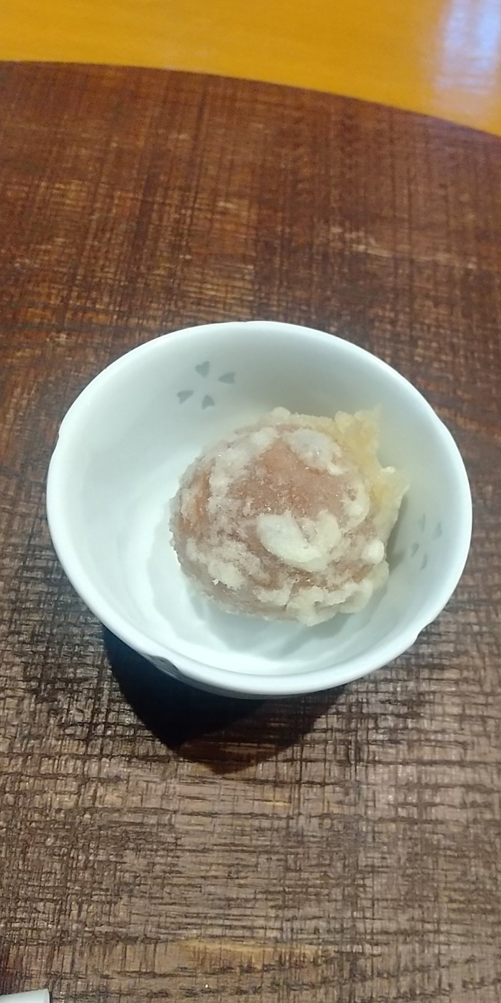 梅干しの天婦羅  (^.^)